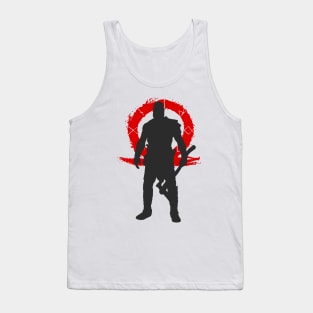 God of War Silhouette Tank Top